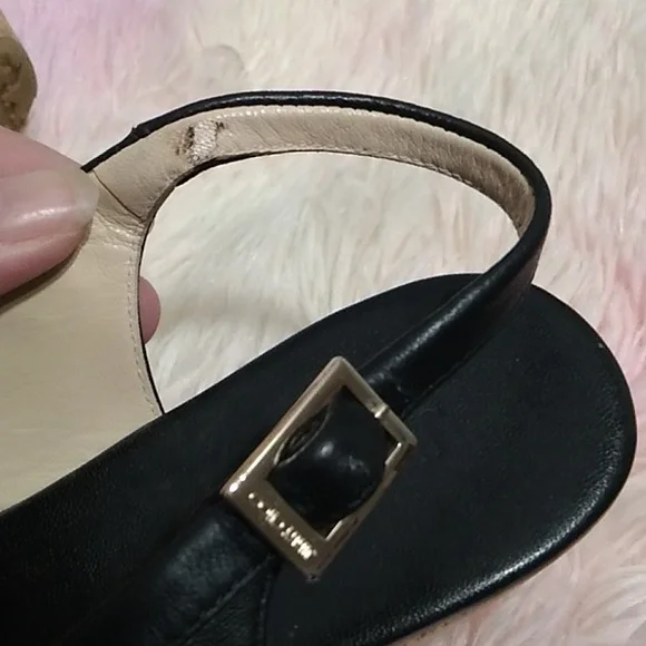 Authentic Jimmy Choo Star Studded Wedge Sandals Sz.7 or 37 Worn 1X - Picture 15 of 16